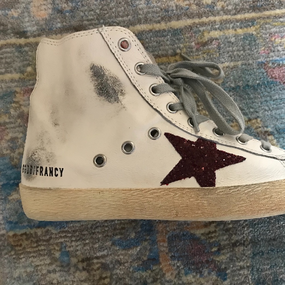 Golden Goose Francy Glitter Star
